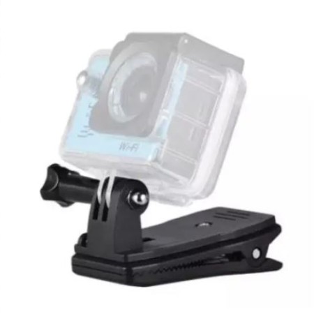 360 Degree Quick Release Rotary Backpack Bag Hat Clip Fast Clamp Mount For GoPro HD Hero 2 3 3+ 4 for Xiaomi Yi Sport Action Camera